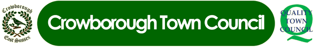 Crow town council banner