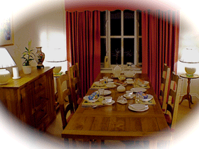 Dining Room at Yew House B&B